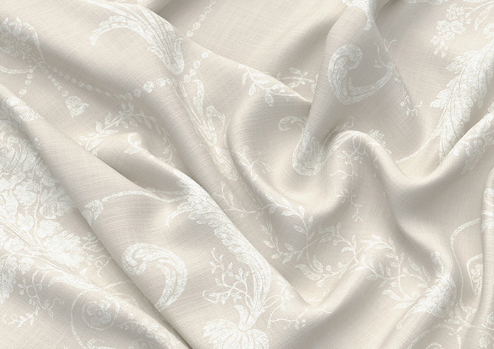 Laura Ashley Josette, Dove Grey - Twist&Fit Roman Blind - Image 4